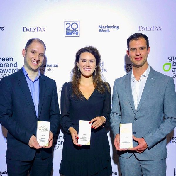Τελετή απονομής των Green Brand Awards 2025.